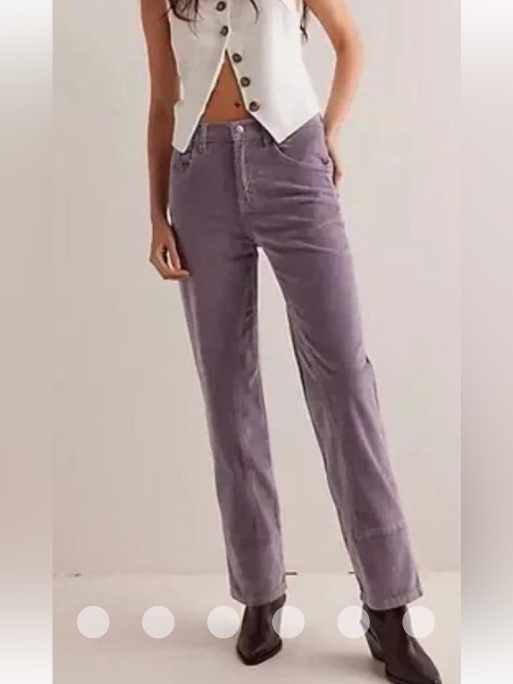We The Free Risk Taker Corduroy Pants - Purple